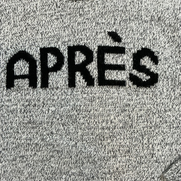 Lou & Grey for LOFT Après Gray Marled Knit Sweater XS - Picture 6 of 7